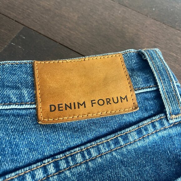 SOLD Denim Forum Arlo High Rise Straight - Picture 5 of 8